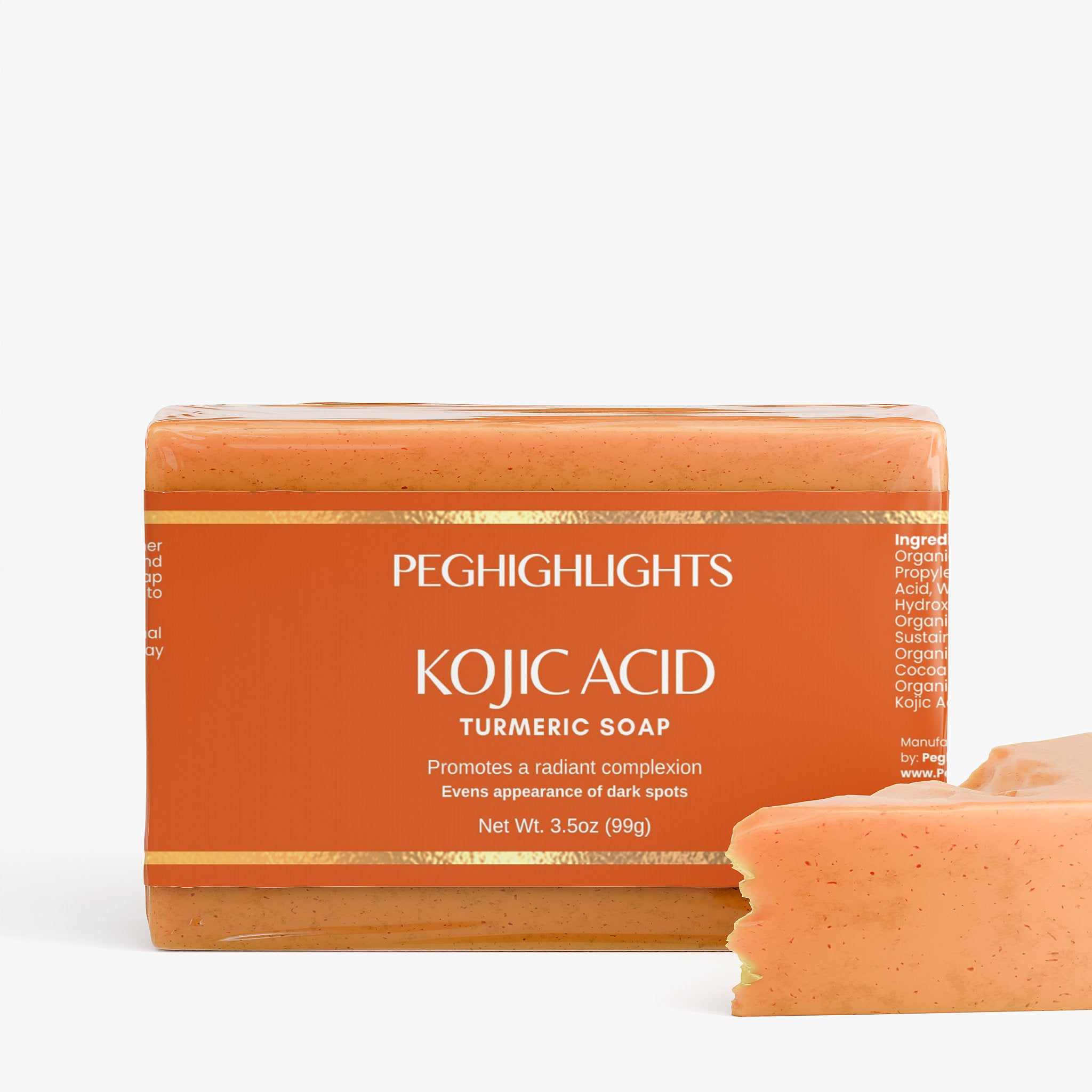 Kojic Acid & Turmeric Soap