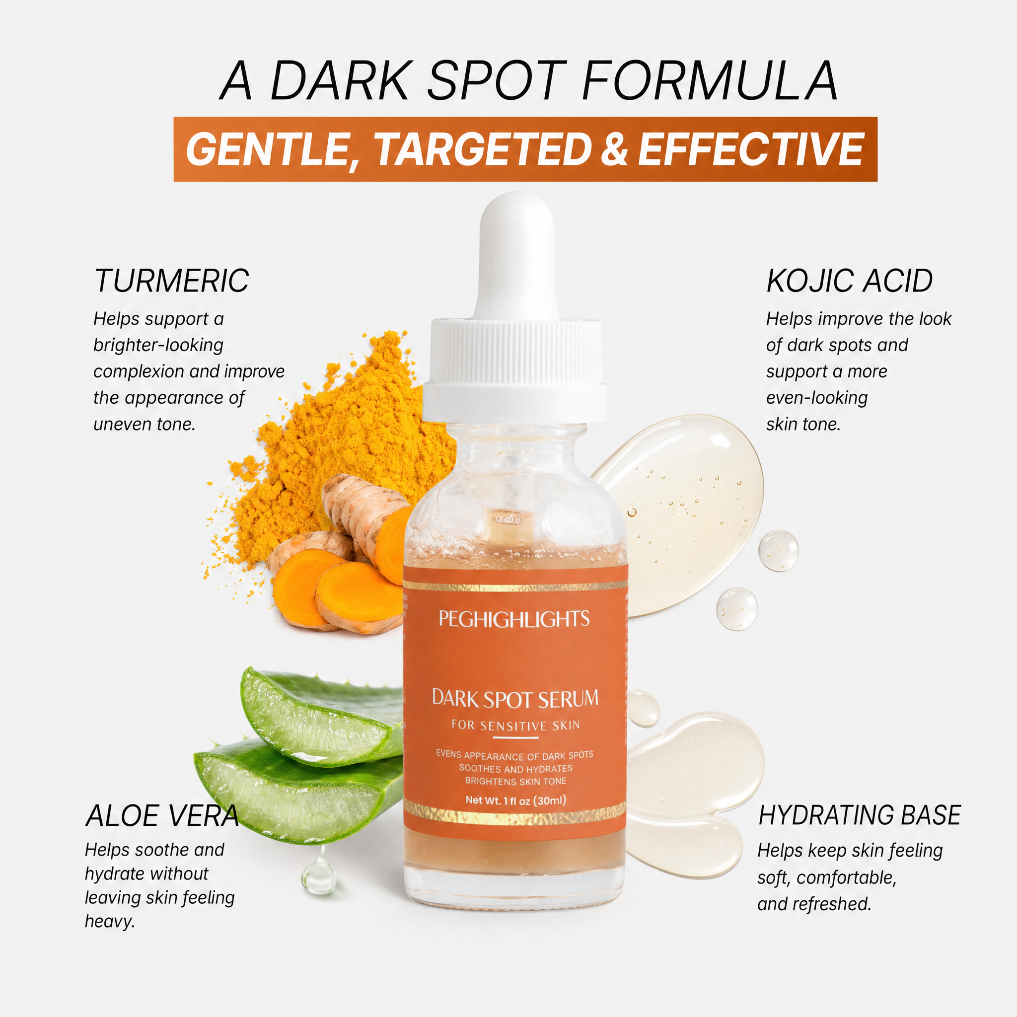Dark Spot Serum for Sensitive Skin